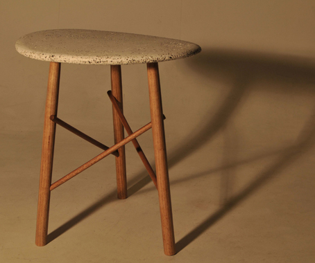 Ash Allen Sticks and Stones Stool