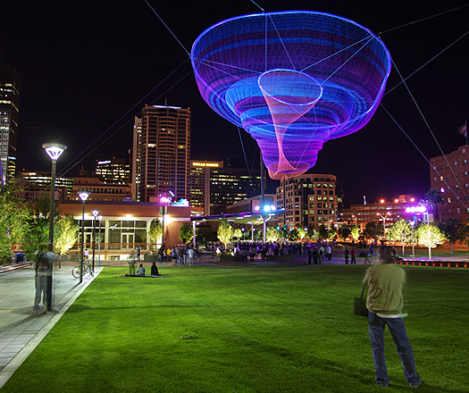 Janet Echelman Talks to indesignlive