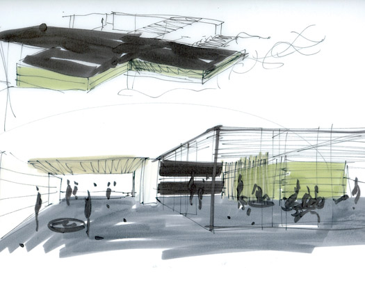 Heide Cafe Sketch