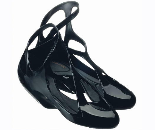 Melissa black paiur zaha hadid