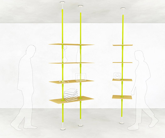 scaffold shelves emotion lab