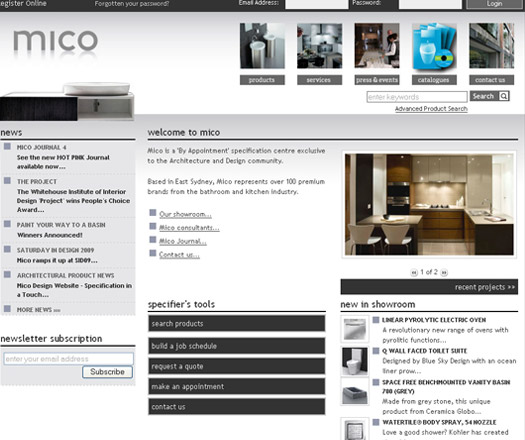Mico Design Relaunches Website