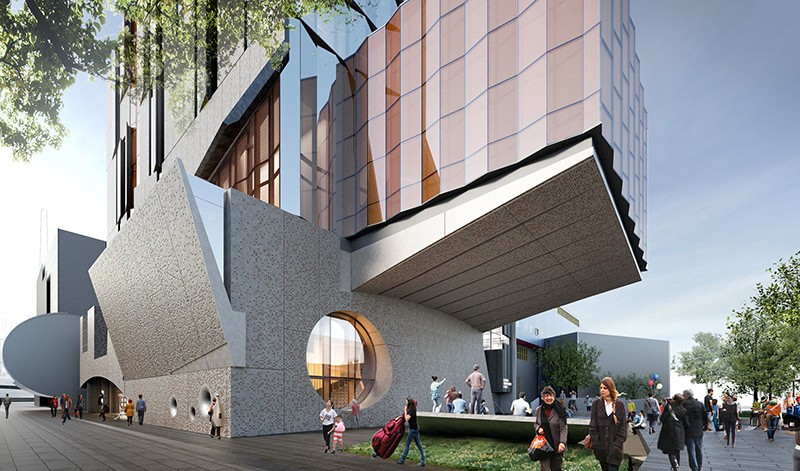 Render courtesy John Wardle Architects.