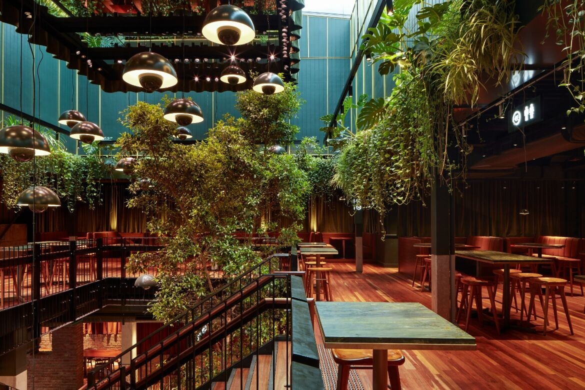 Step into the sumptuous Sound Garden by Hogg & Lamb