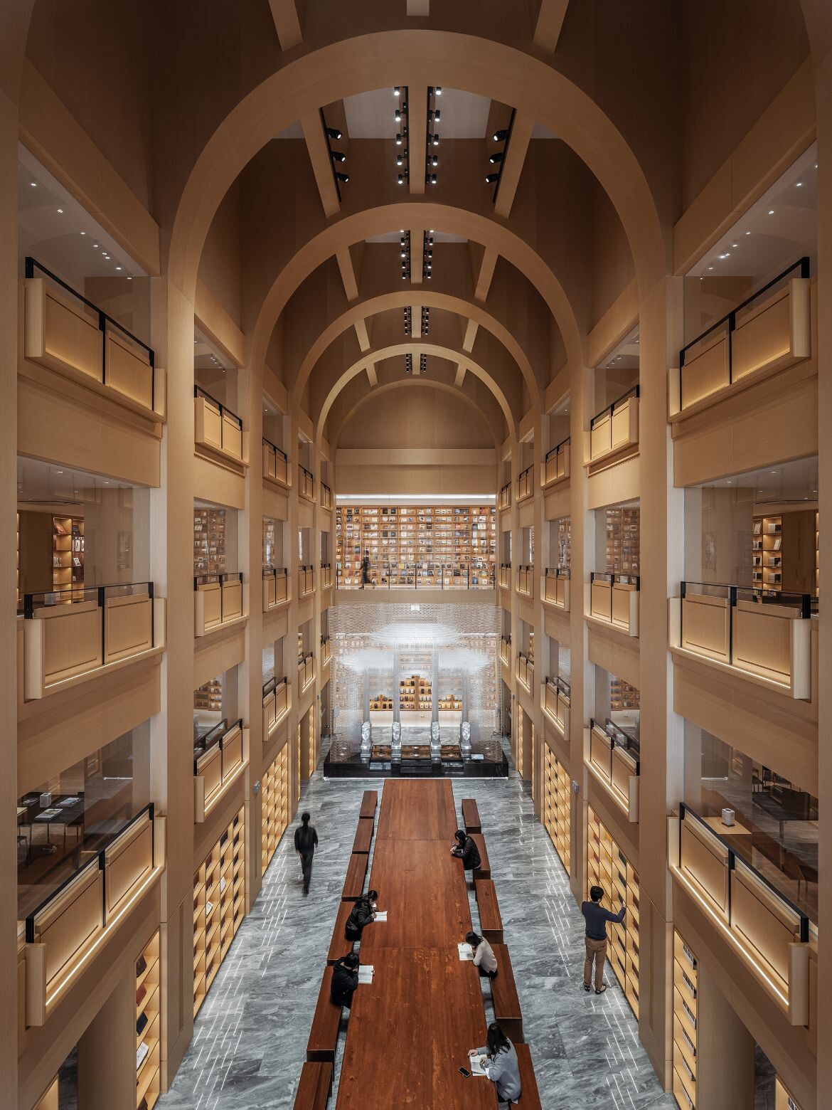 Zikawei Library in China by Wutopia Lab