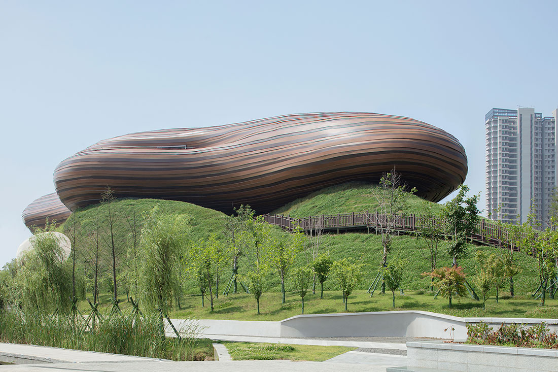 More Than a Brown Blob: Liyang Museum by CROX