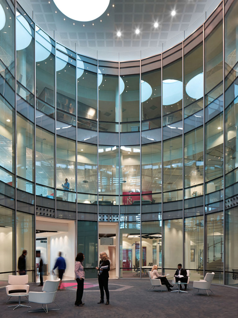 Pirbright Institute, atrium, courtesy of HDR.