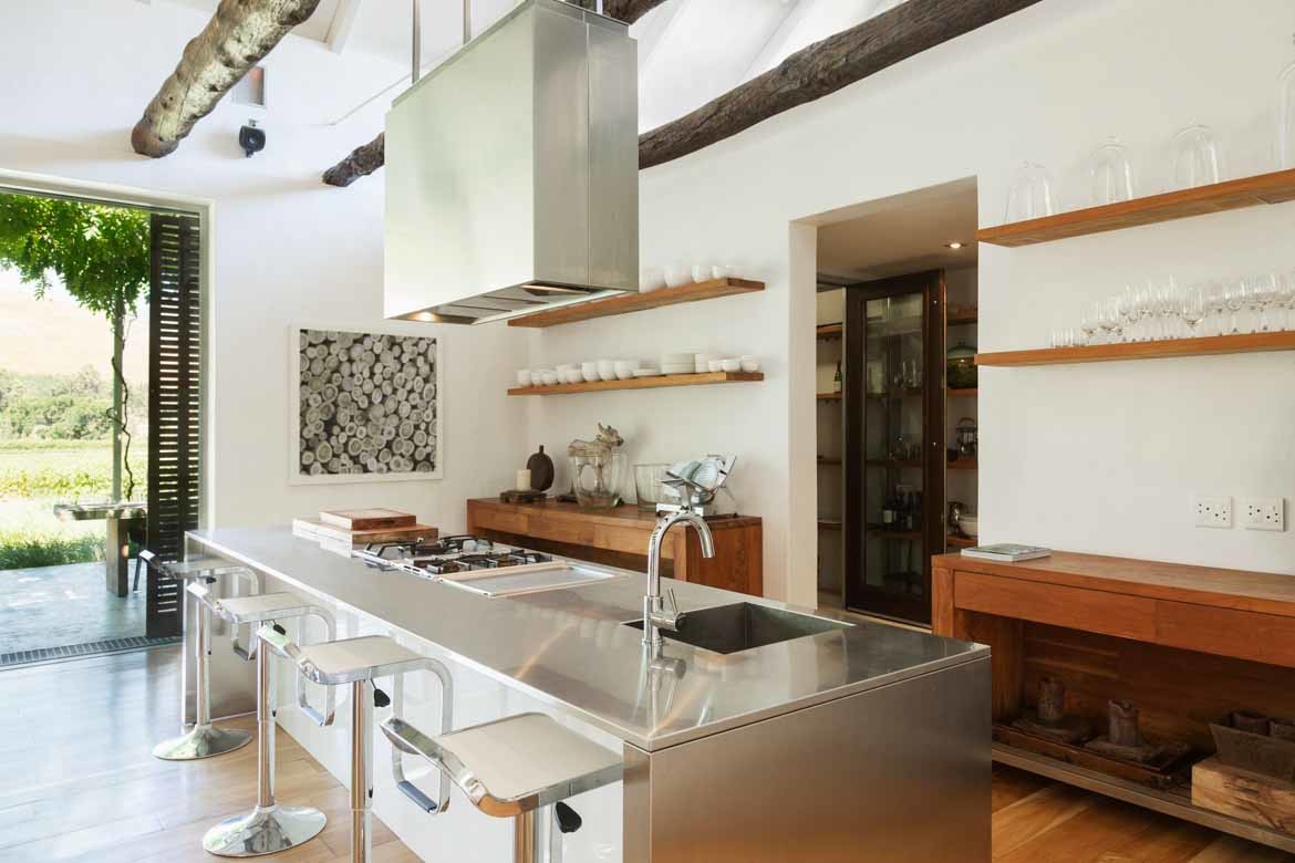 stainless steel kitchen benchtop industrial residential home kitchen