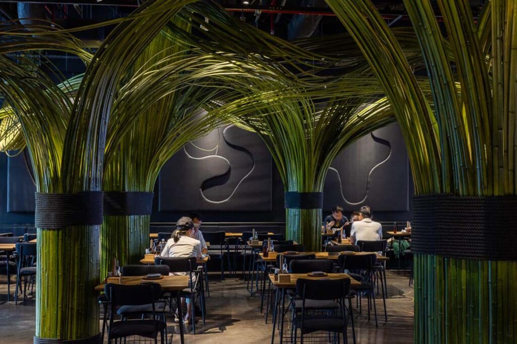 G8A designs a series of nature-themed pizza restaurants in Ho Chi Minh ...