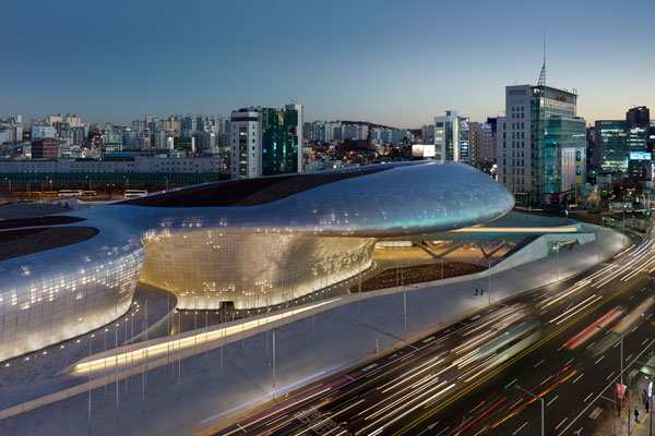 Dongdaemun Design Plaza by Zaha Hadid Architects