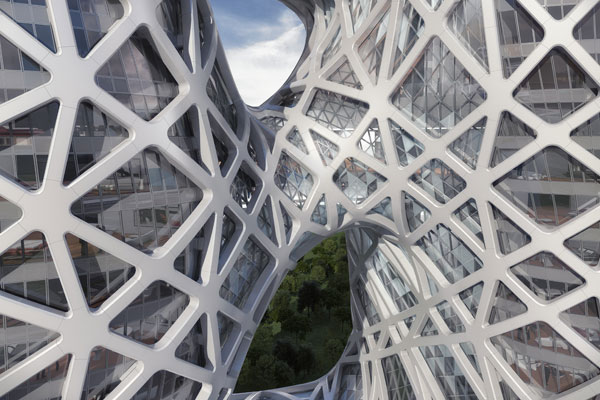 City of Dreams Hotel Tower by Zaha Hadid