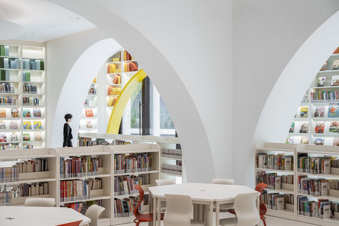 Zikawei Library in China by Wutopia Lab