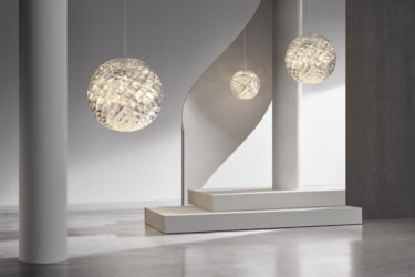 Louis Poulsen reinvents the chandelier again with Patera Silver