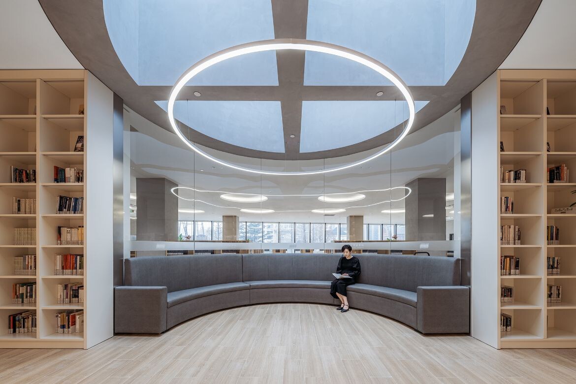 Zikawei Library in China by Wutopia Lab