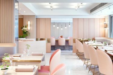 More Pink Interiors – And We’re Not Complaining! TATE Dining Room and Bar by JJA & Bespoke Architecture