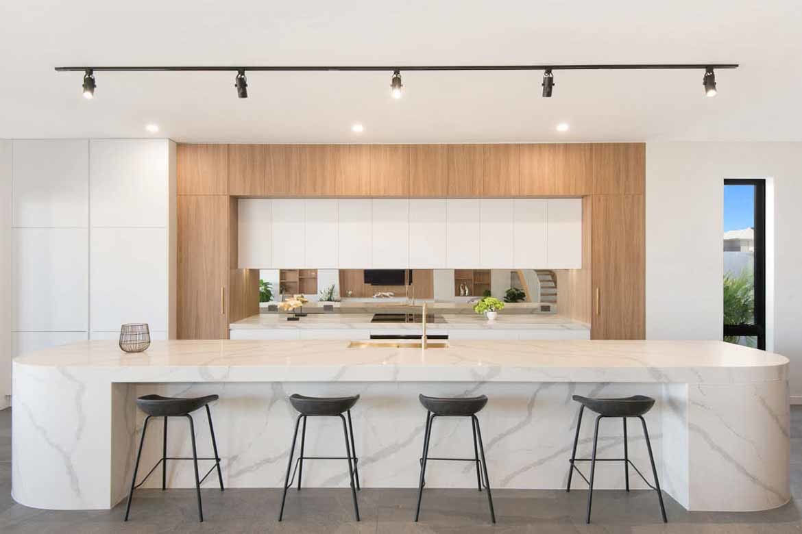 engineered stone countertop benchtops ideas materials manufactured stone marble look