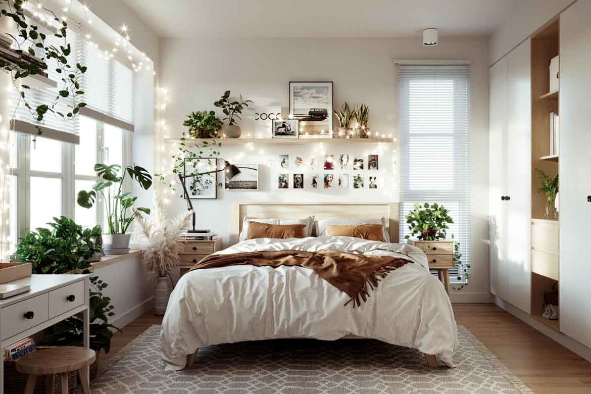 aesthetic bedroom ideas interior design cottagecore DIY easy reno designs change cozy minimalist scandi japandi art deco