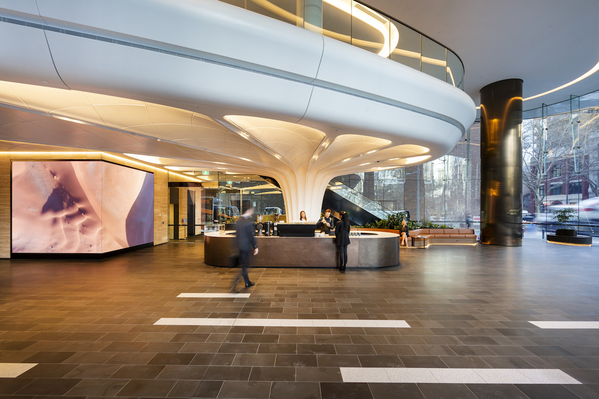 Foyer of 130 Lonsdale Street