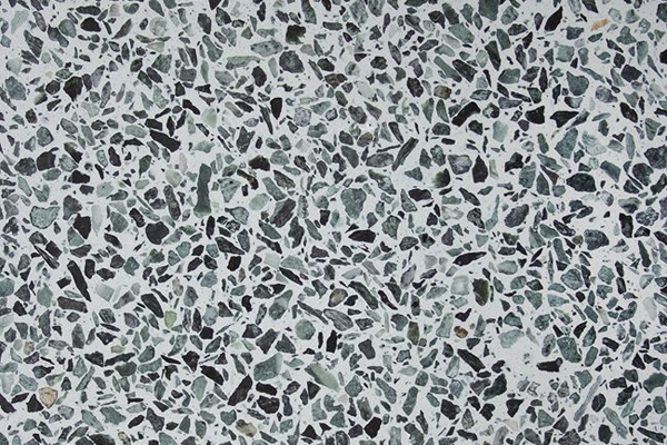 Create Stone Terrazzo Stone Tile in Emerald