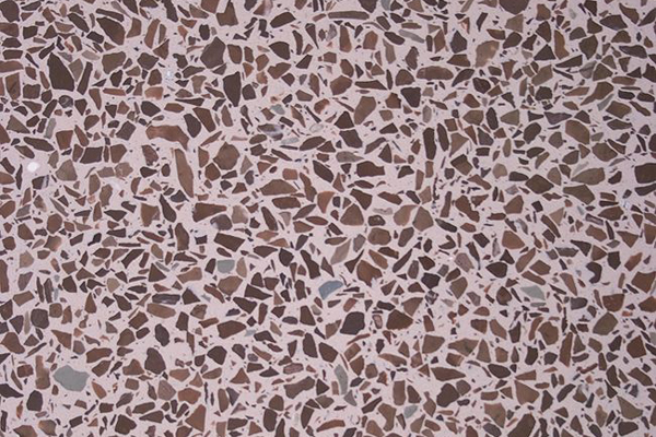 Create Stone Terrazzo Tile in Hazel