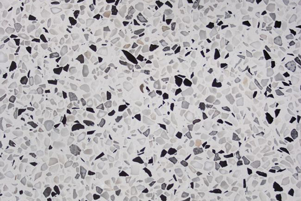 Create Stone Terrazzo Tile in Silver