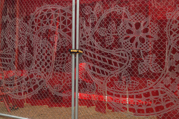Lace Fence Gate