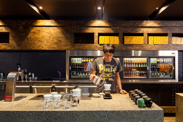 Brunswick Cafe Zwei Interior Design Code Black Coffee