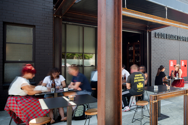 Brunswick Cafe Zwei Interior Design Code Black Coffee