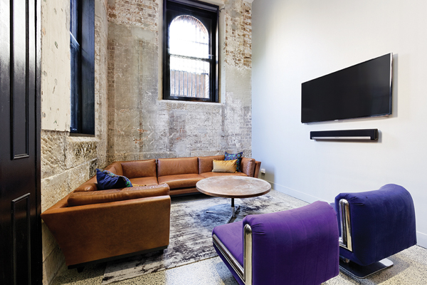 1888 hotel indesignlive grunge living