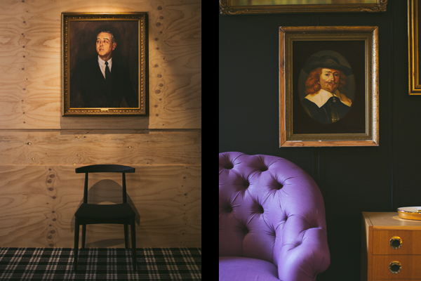 pictures on the boardroom wall at hilditch