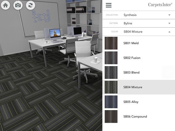 Design Flooring on a Screen