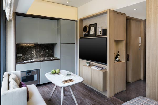 Eight Kwai Fong Serviced Apartments from New World Developments