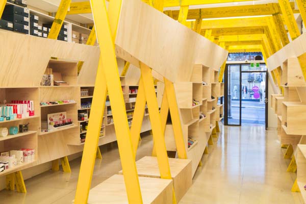 Hugg embraces colour and irregular surfaces