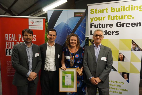 2015’s Future Green Leader announced by the Green Building Council of Australia