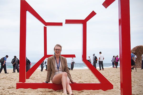 Students exhibit at Sculpture by the Sea