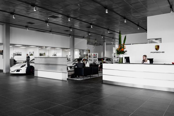 Technology and design marry in new Porsche dealership