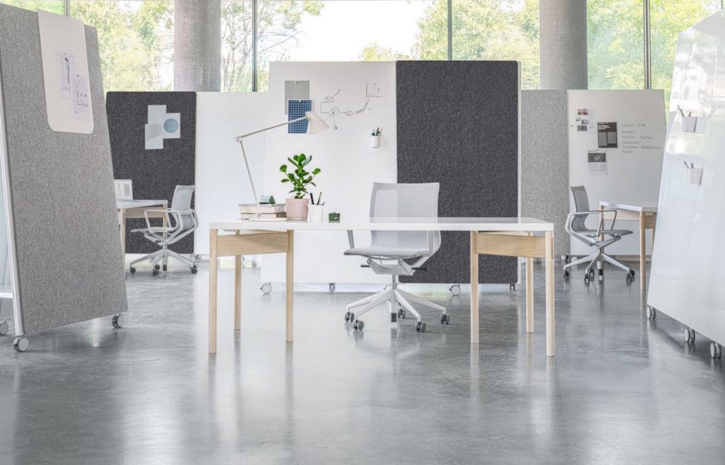 Moving Wall Flinkspace Indesign in Focus furniture modern workplace