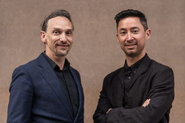 (L-R) Jefa Greenaway and Tristan Wong are the Venice Biennale 2020 creative directors for the Australian Pavilion. Photo by Anthony Richardson.