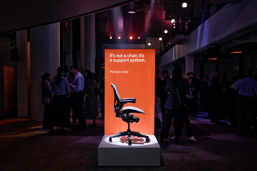 What happens when a chair becomes the conversation?