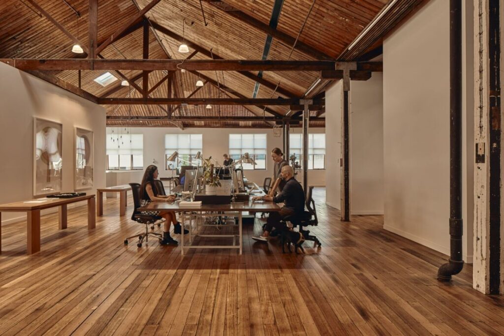 Beautiful view of Repurposed Industrial Building Interior Design