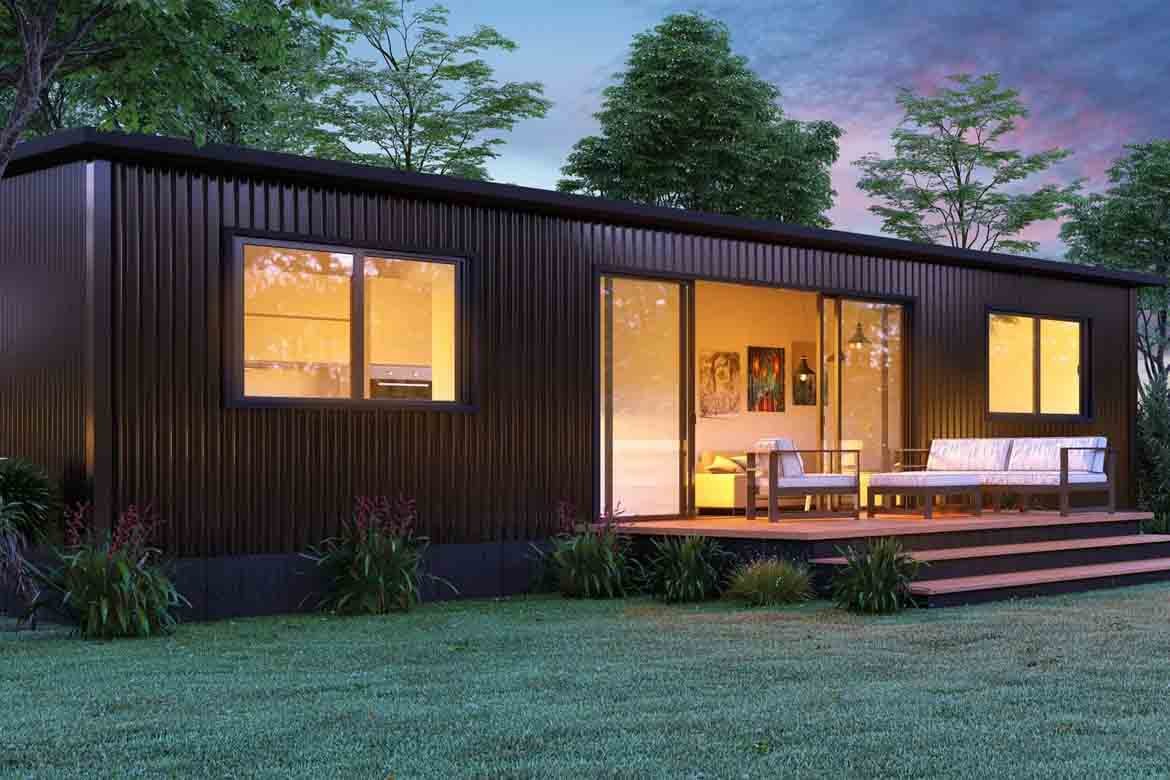 portable granny flat black cheap