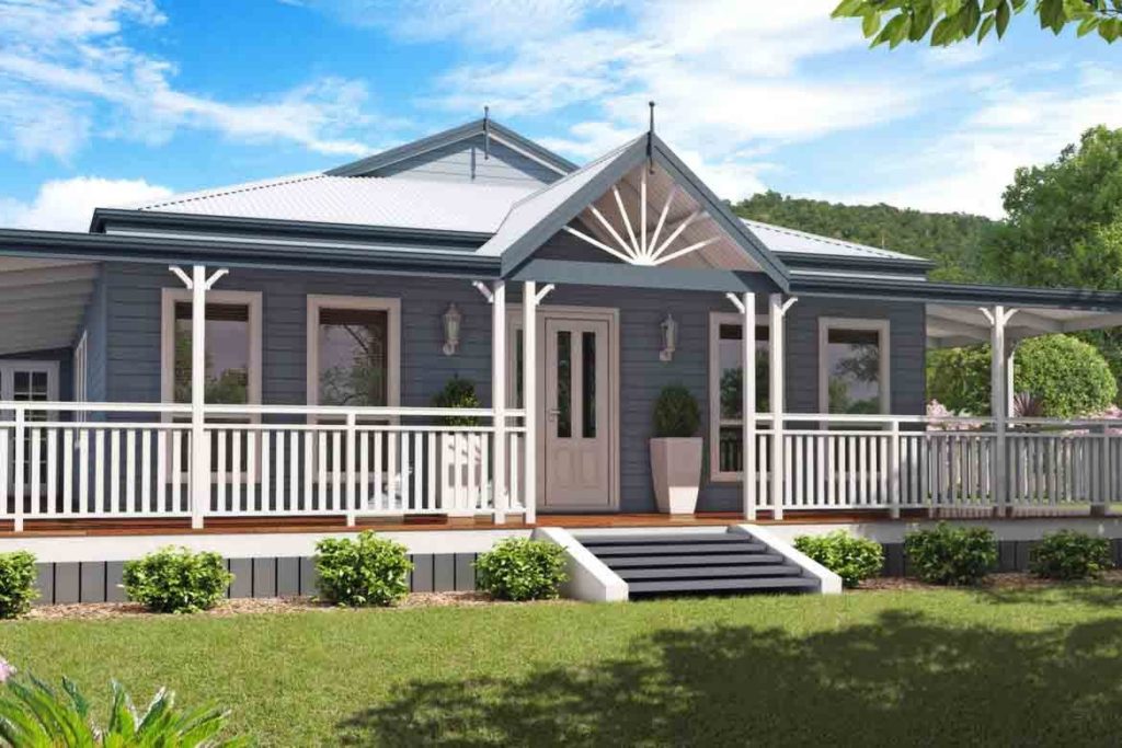 Queenslander home modern