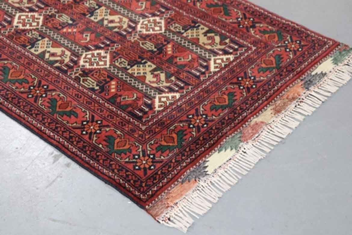 red and brown oriental runner rug culture persian modern buy online cheap