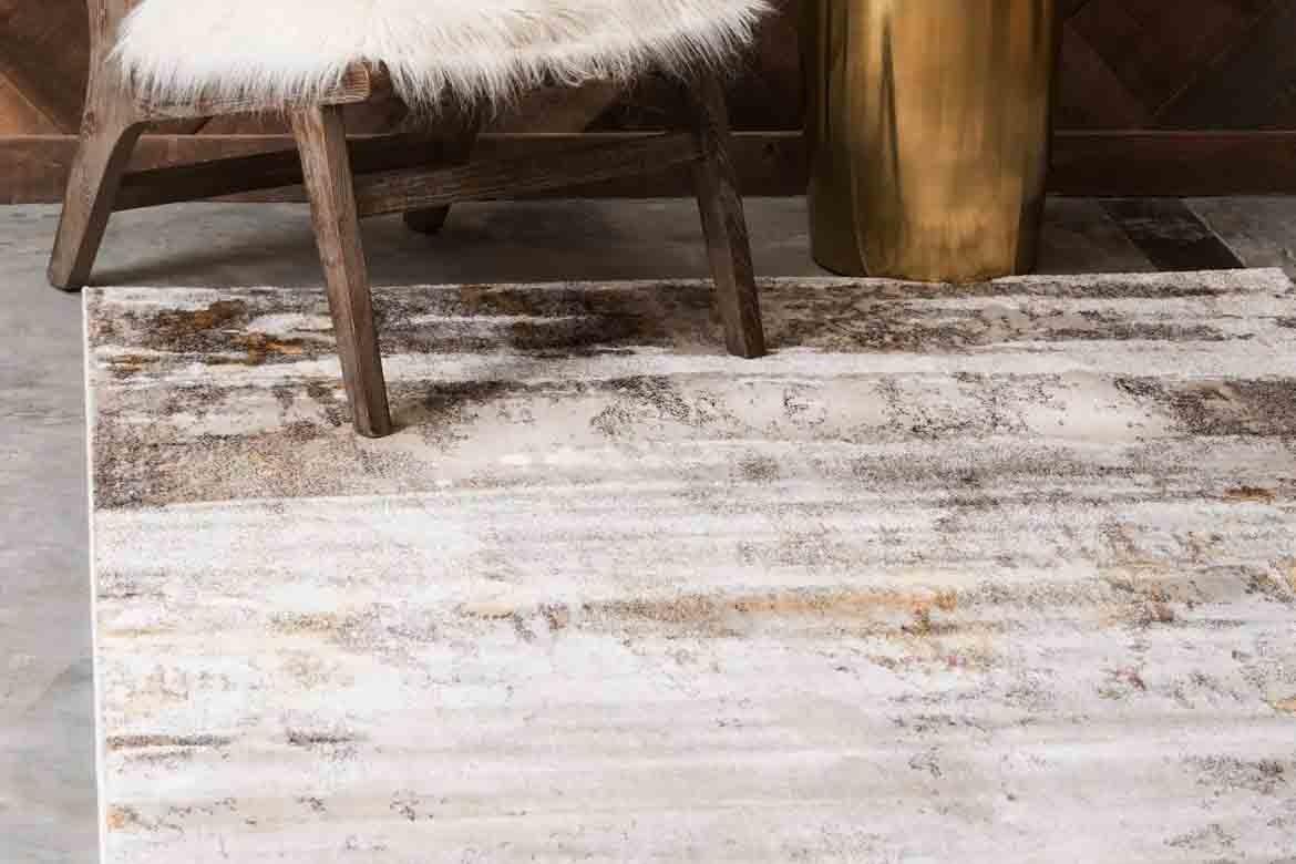 cow hide interior rug