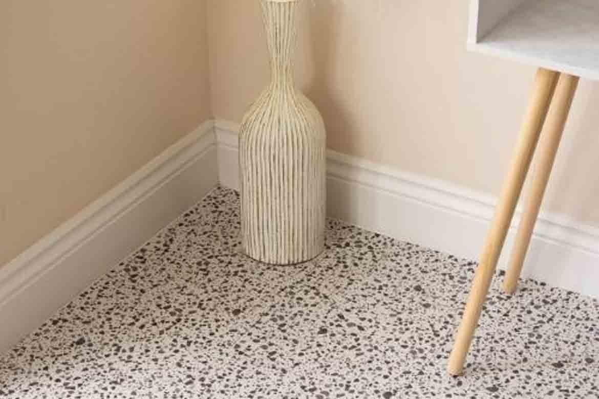 terrazzo vinyl tile flooring self adhesive