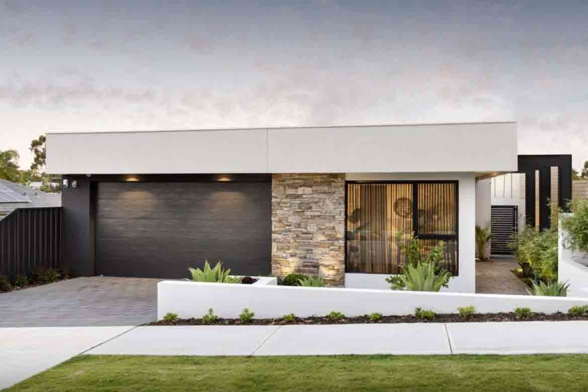 contemporary modern house flat rectangular design