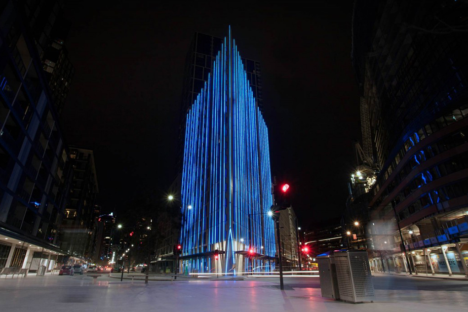 888 Collins Street is Getting Lit Architecture & Design