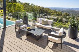 What makes an outdoor space feel intentionally designed?