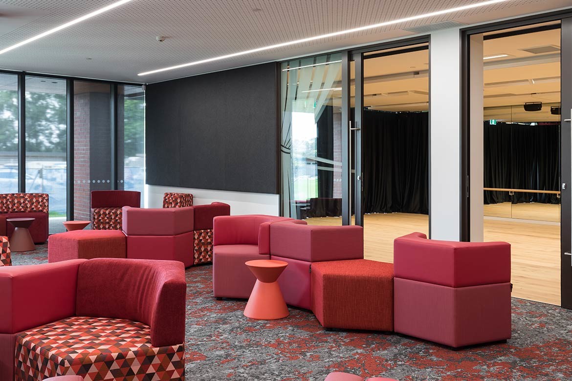 Buro Seating supplied a selection of seating for Saint Kentigern Boys' School