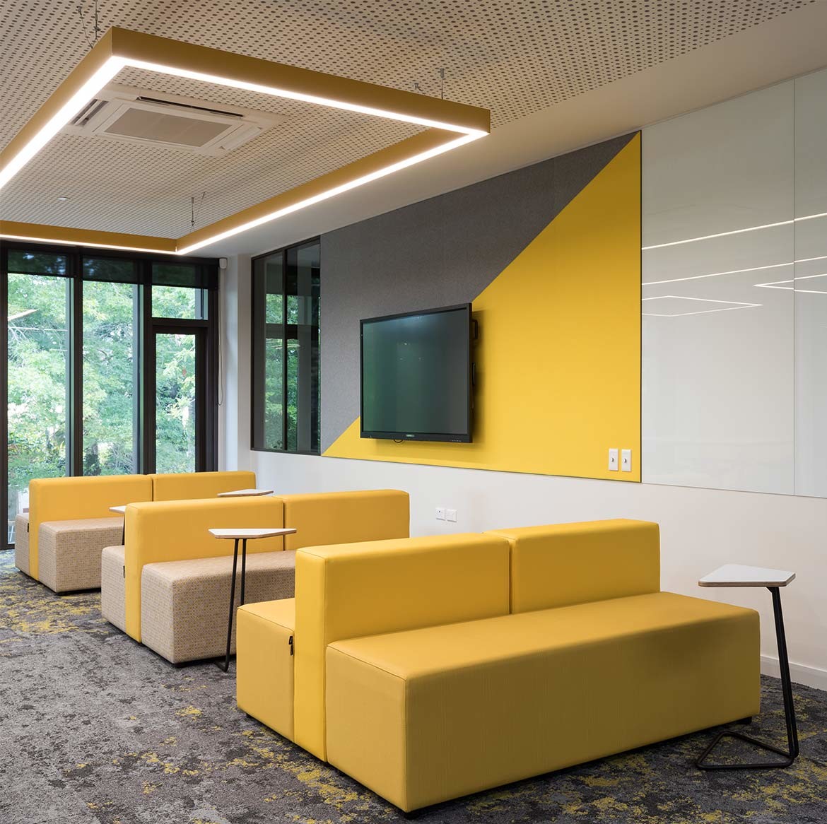 Buro Seating supplied a selection of seating for Saint Kentigern Boys' School